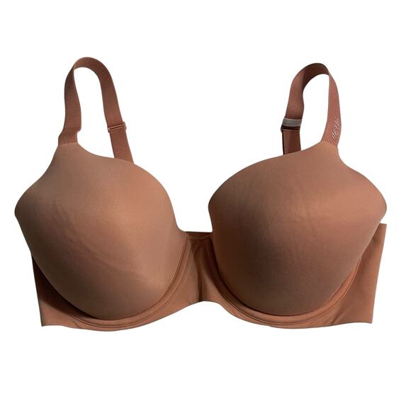 Aerie Womens Bra Size 34DD Real Free Full Coverage Burnt Orange Adjustable Strap - Picture 3 of 9